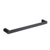 Toallero Aluminio Negro 600mm CAPRI